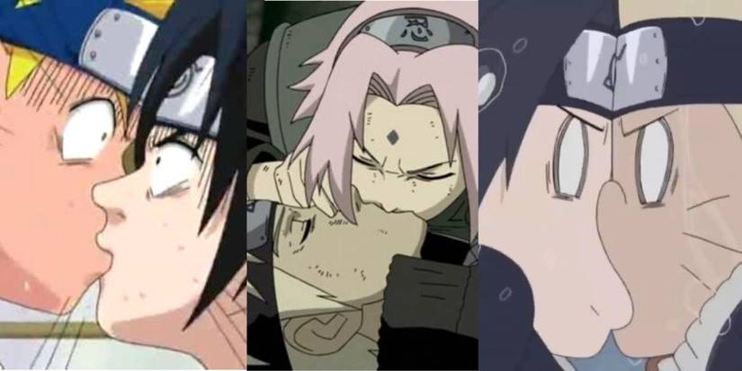 Naruto Kiss Sakura And Sasuke