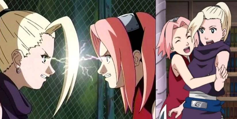 Naruto Sakura And Ino Love Hate Friendship