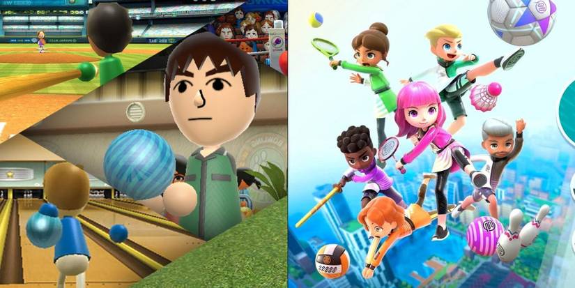 Graphics comparison between nintendo switch sports and wii sports