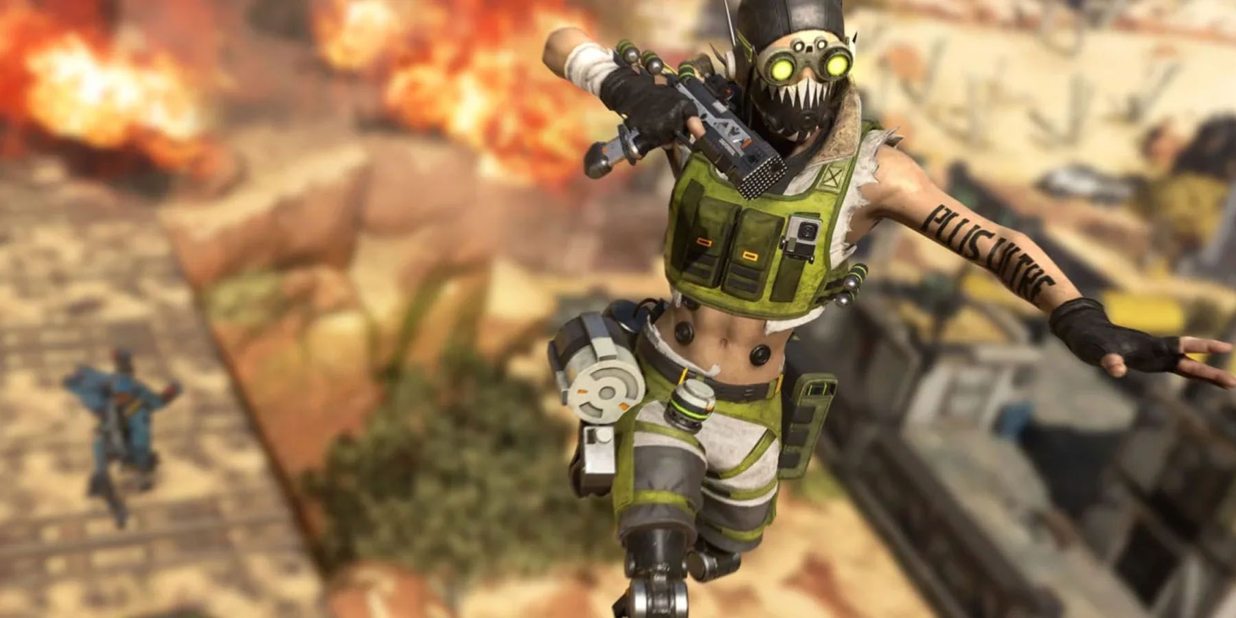 Apex Legends Octane with his Launch Pad