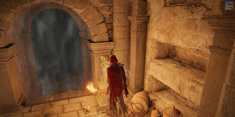 Opening A Small Blocked Path In A Dungeon 