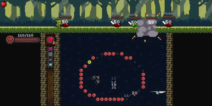 Peglin Orbsium Orb pachinko roguelike