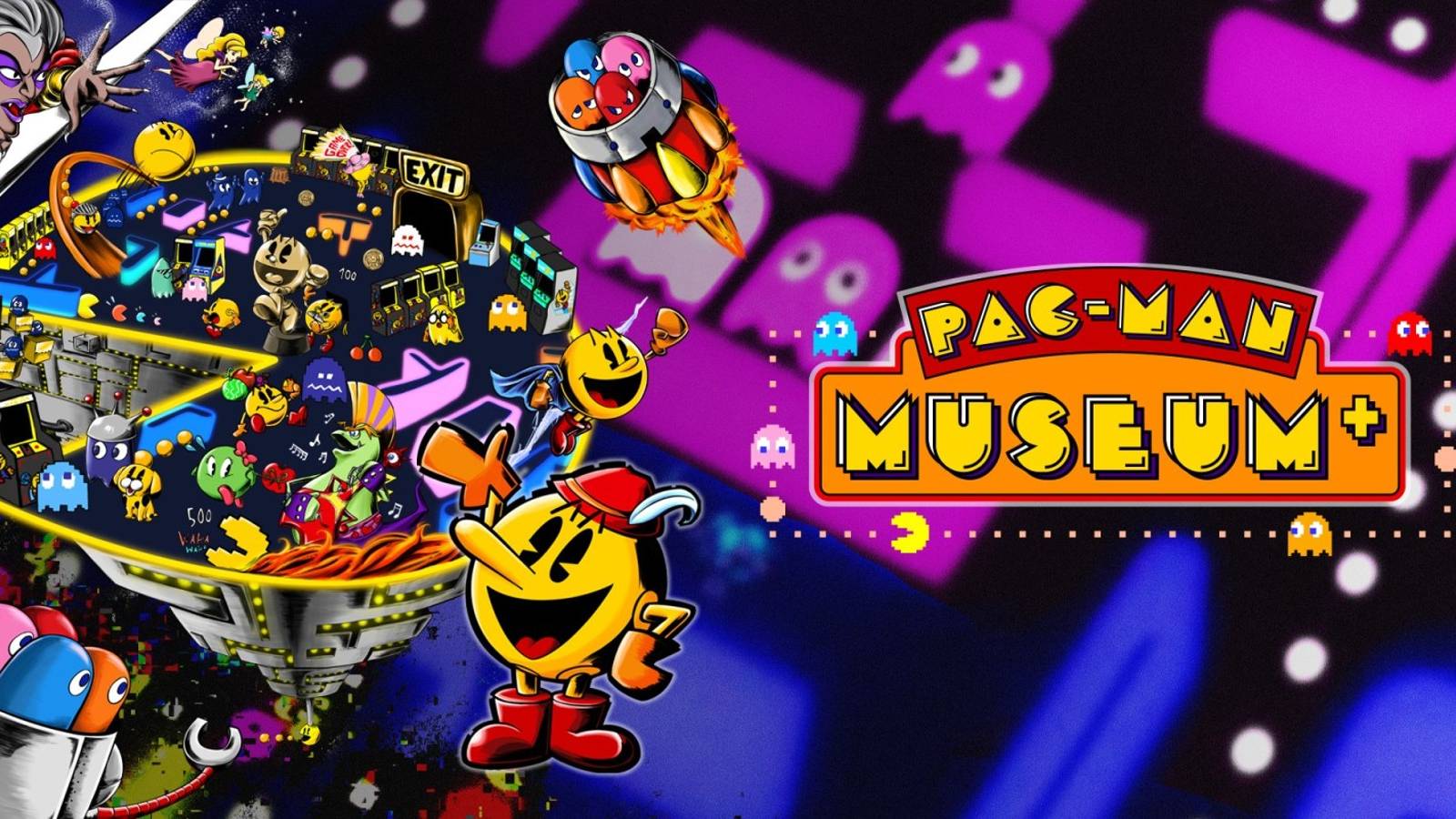 Pac-Man Museum+ Cover
