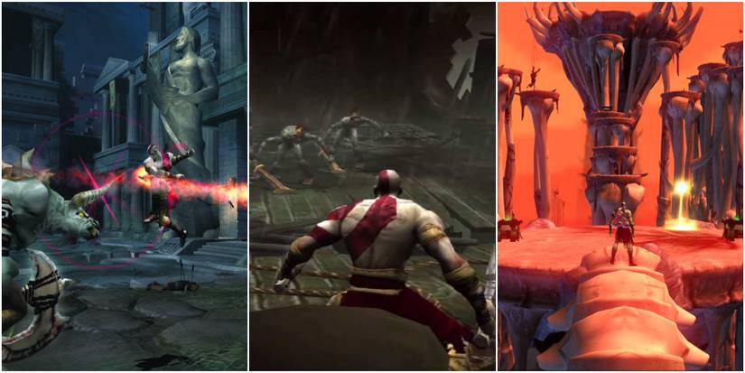 Athens, the Aegean Sea, and the Underworld in God of War