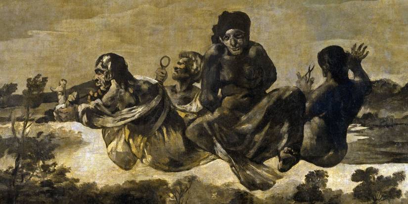 A Painting depicting the Sisters of Fate