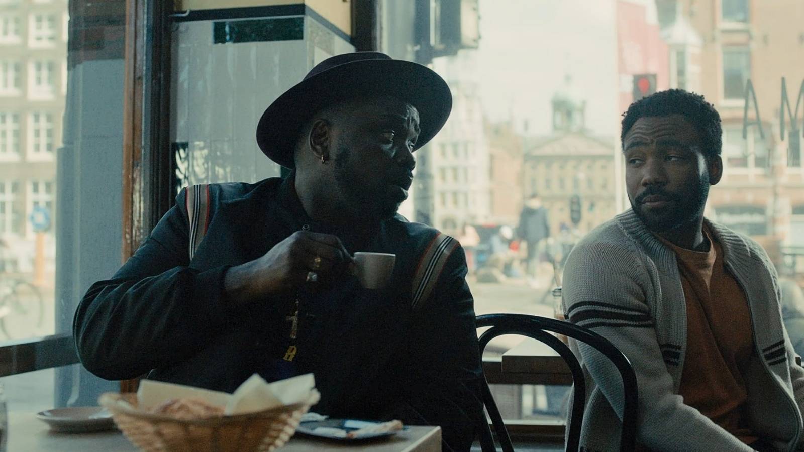 Al Paper Boi and Earn in Amsterdam coffee shop Atlanta