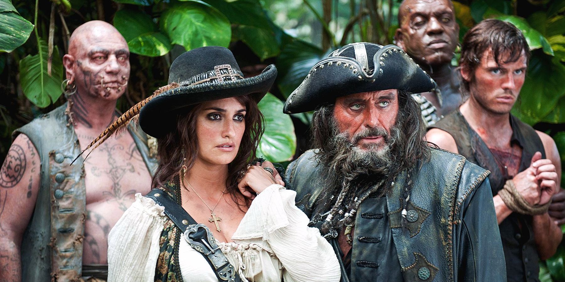 Pirates of the Caribbean stranger tides blackbeard and angelica