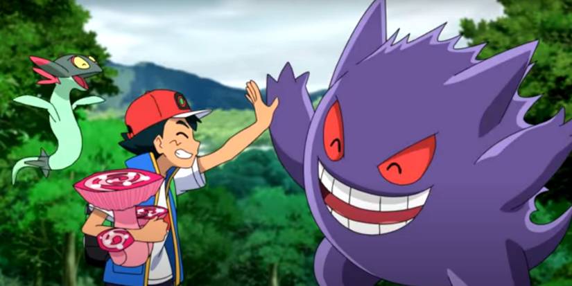 Pokemon Ultimate Journeys Season 25 Ash and Gengar
