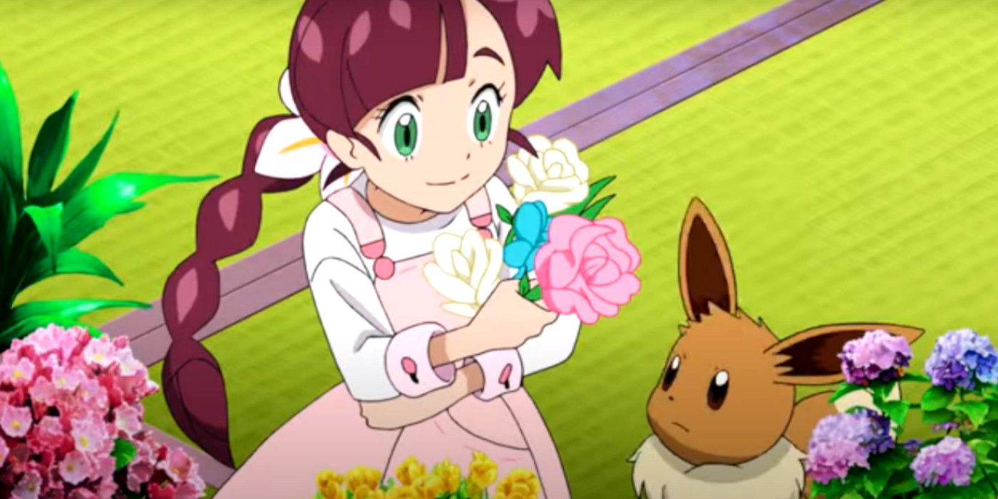 Pokemon Ultimate Journeys Season 25 Chloe and Eevee