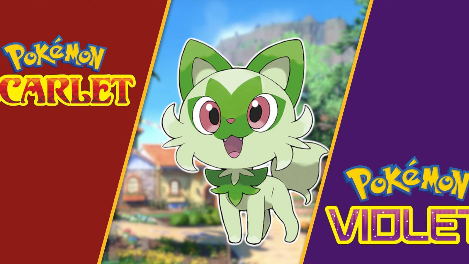 Pokemon Scarlet and Violet Sprigatito