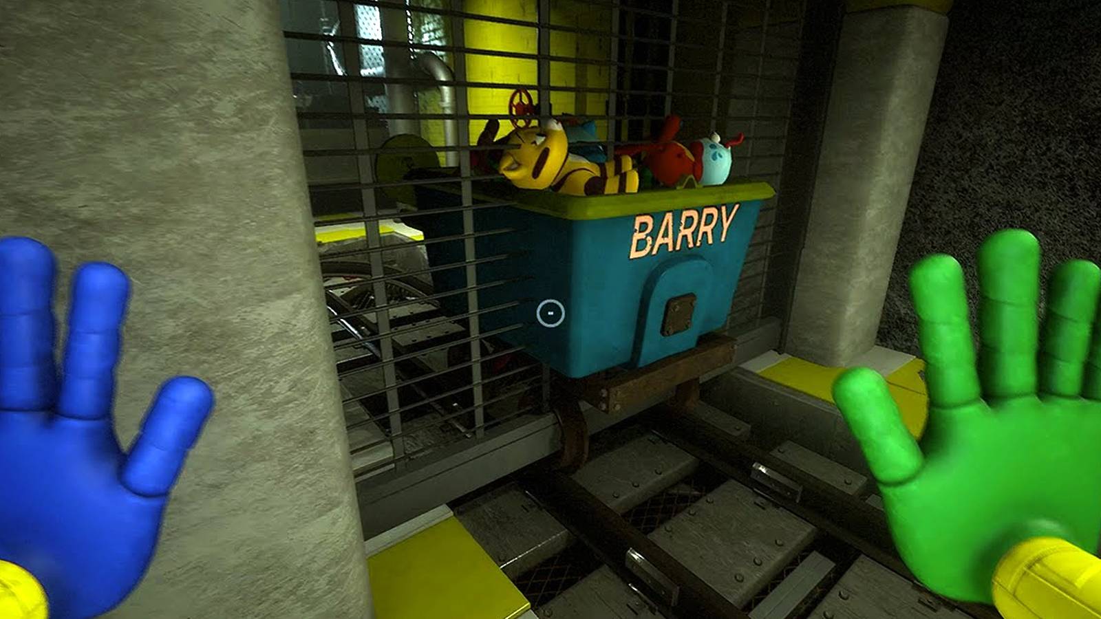 Poppy Playtime Chapter 2 Barry Toy Cart Glitch