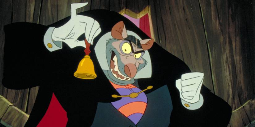 Professor Ratigan rings a bell in The Great Mouse Detective