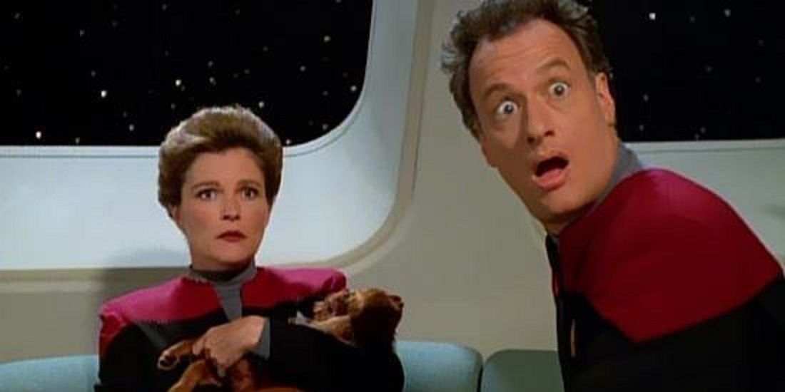 Q and Janeway