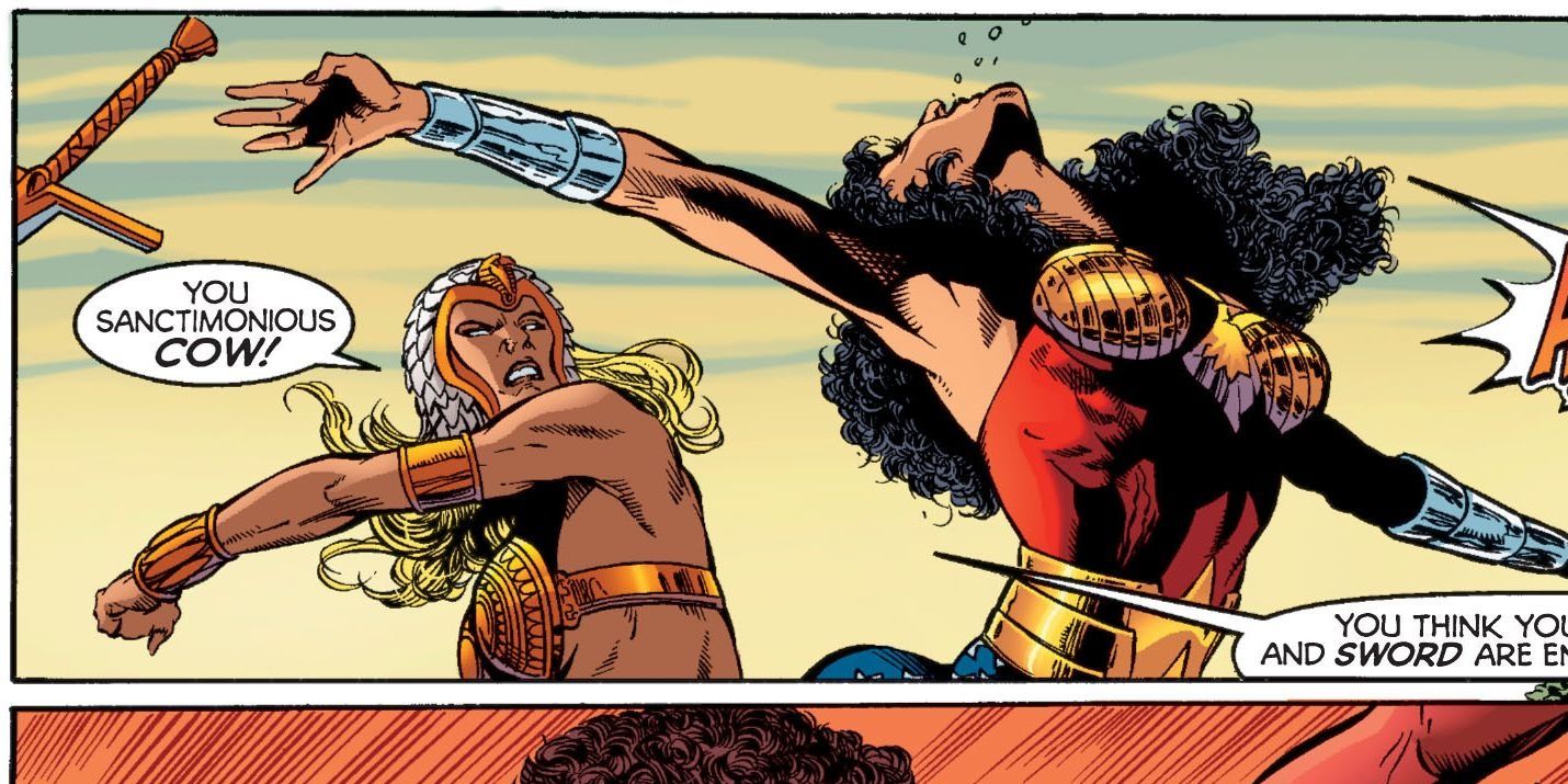 Queen Clea Wonder Woman DC Comics supervillain