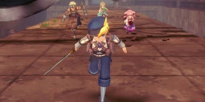 Running with a sword