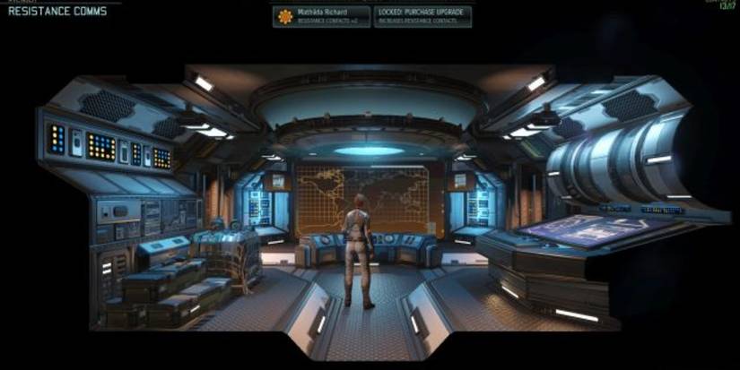 Resistance Comms facility from XCOM 2. 