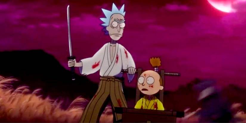 Rick and Morty Anime Samurai & Shogun