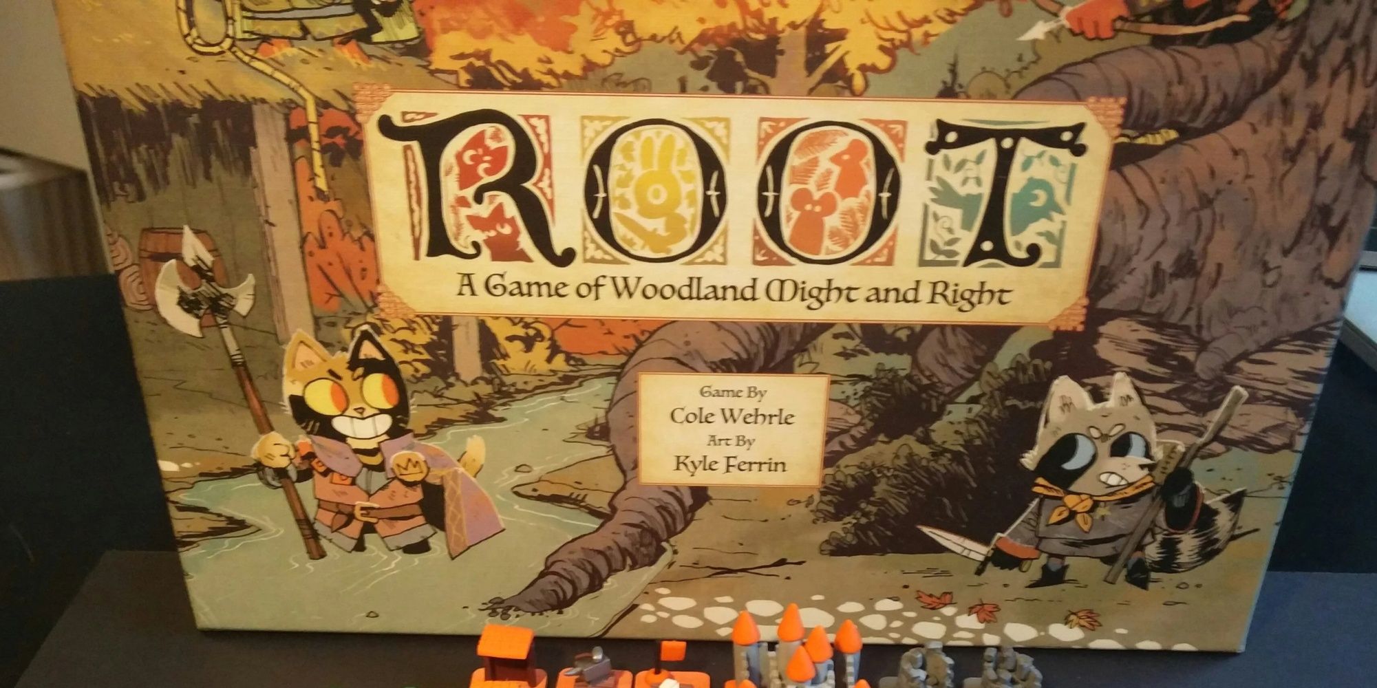 Box art for Root, the board game
