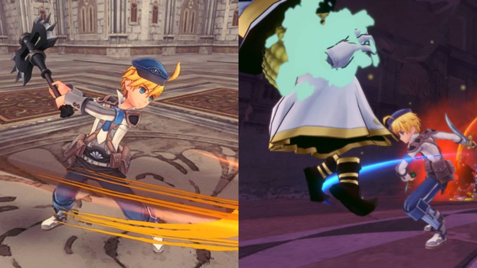 Rune Factory 5 axe and sword