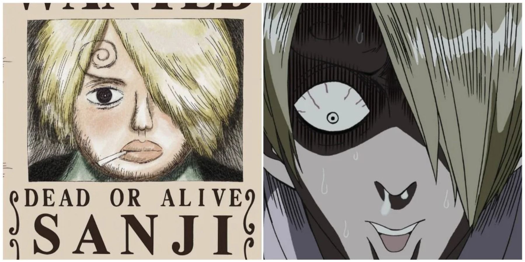 Sanji Reacting To His Wanted Poster