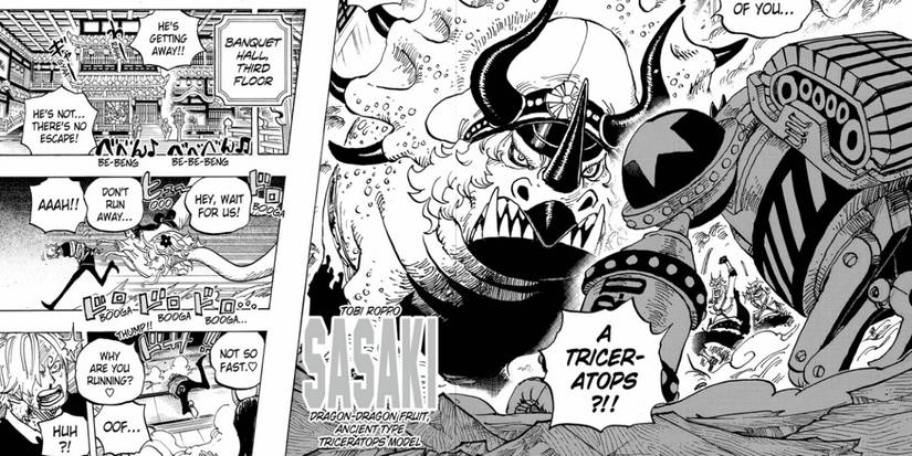 Sasaki Triceratops One Piece