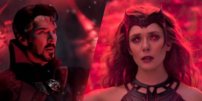 Scarlet Witch and Doctor Strange Avengers MCU