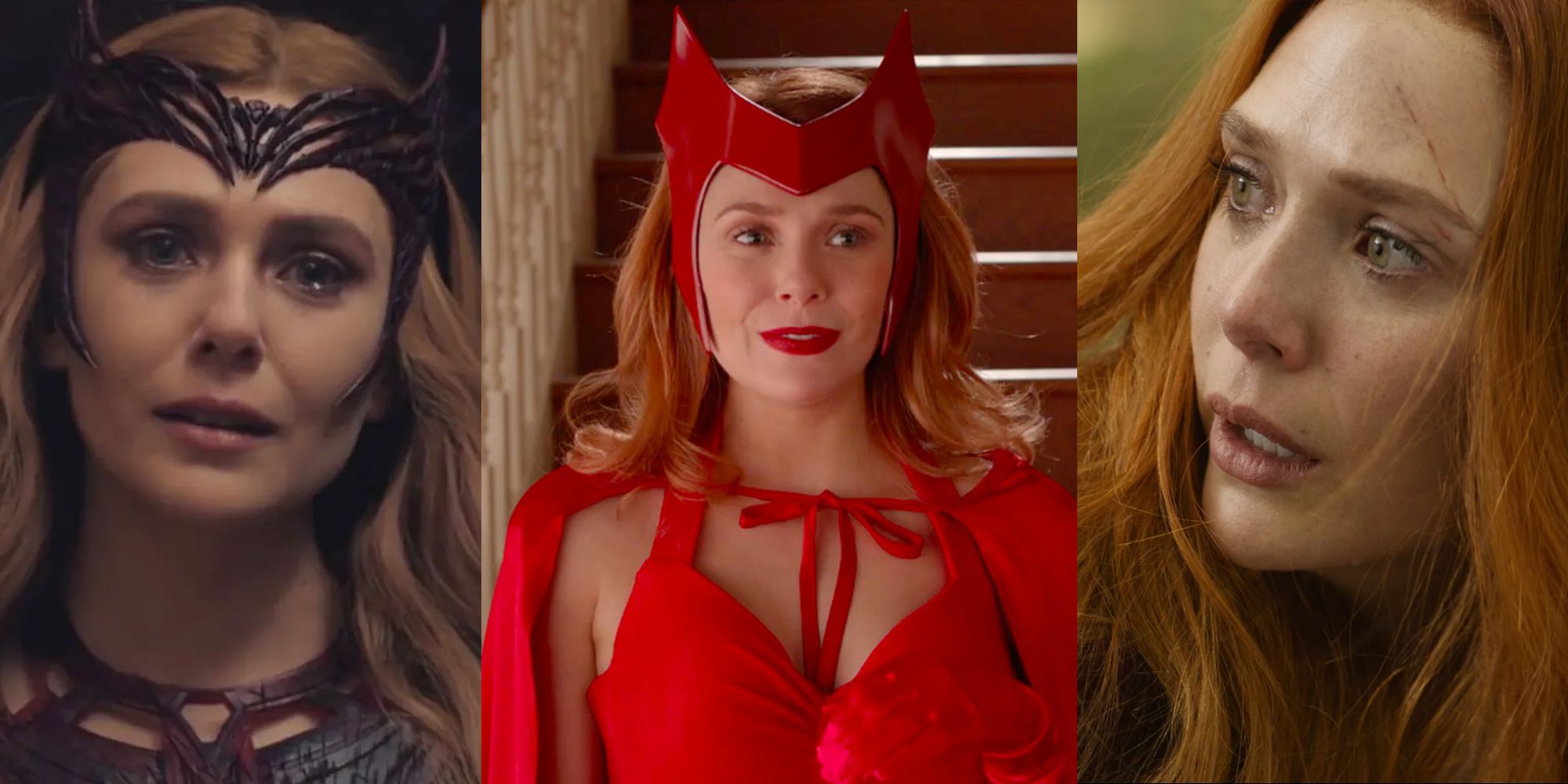 How do the powers of MCU Scarlet Witch compare to Comic Scarlet