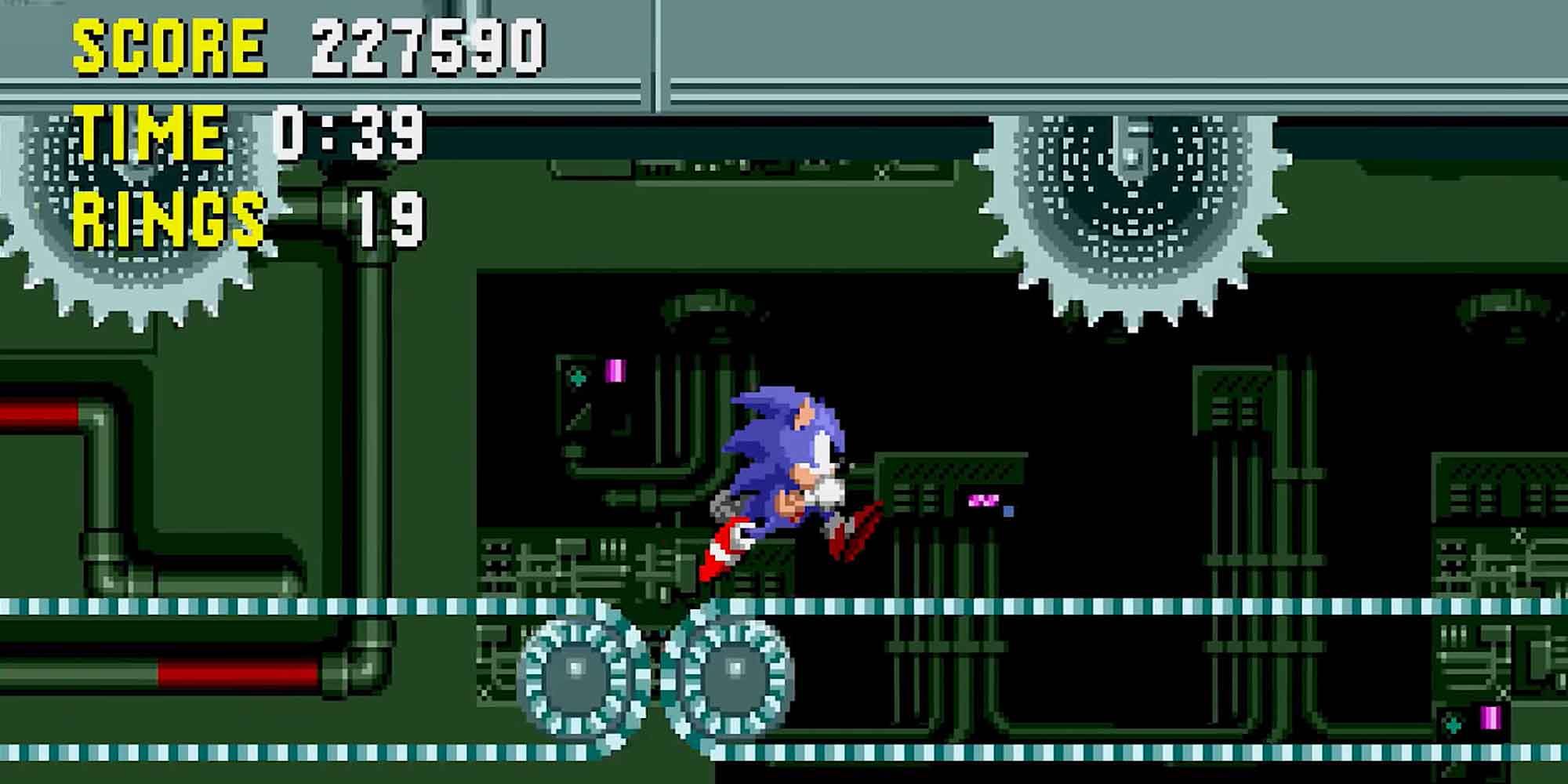 The Scrap Brain Zone in Sonic the Hedgehog