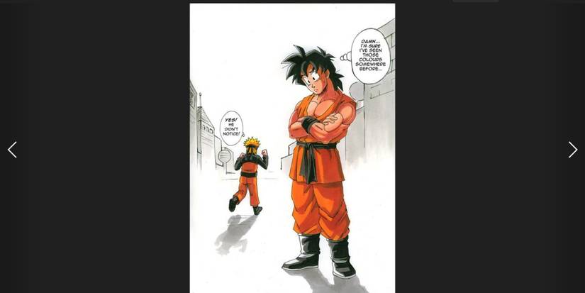 Naruto x Dragon Ball I've seen those colors Meme