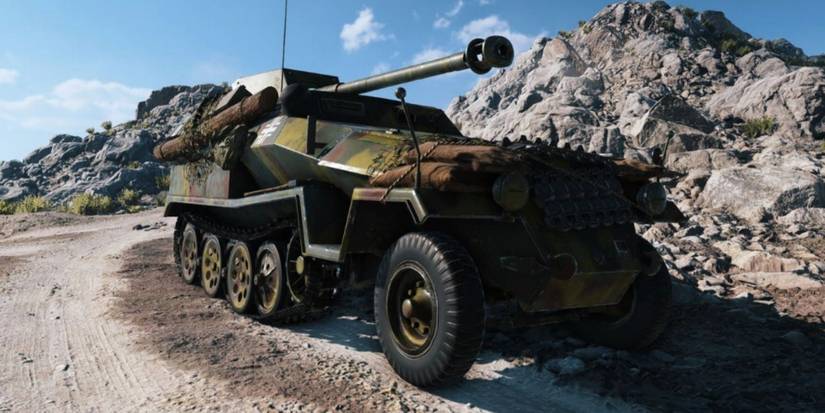 Image of the Sd. Kfz 251 Halftrack from Battlefield 5.