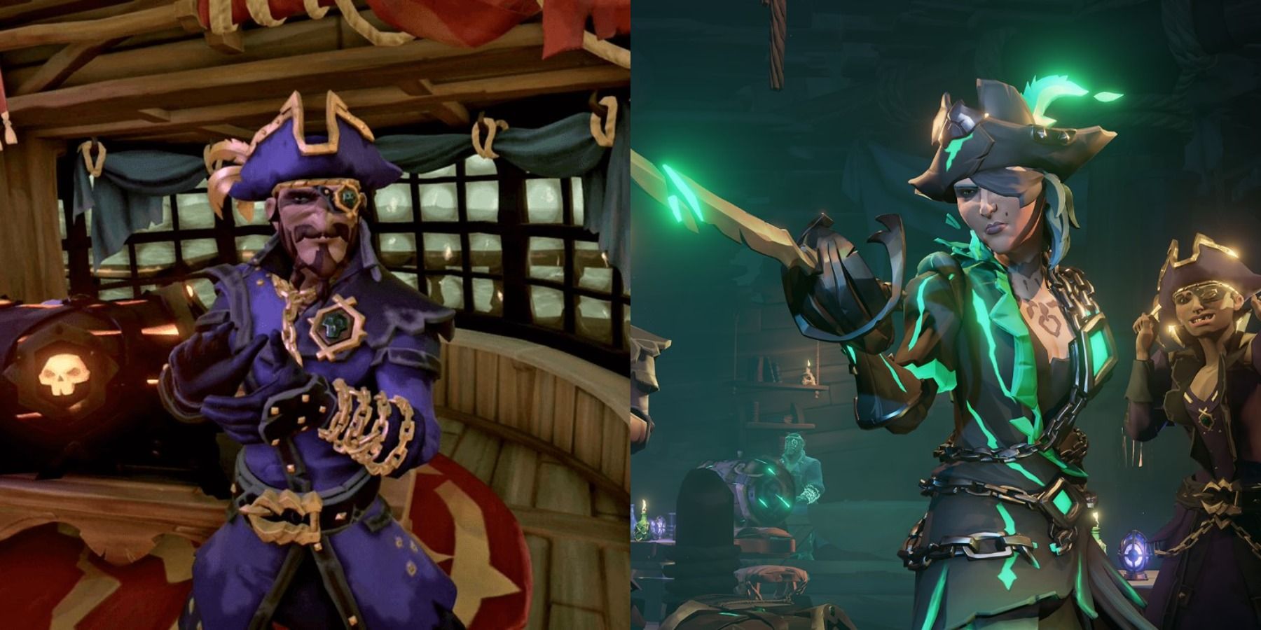 Pirate legend and ghost outfit sets