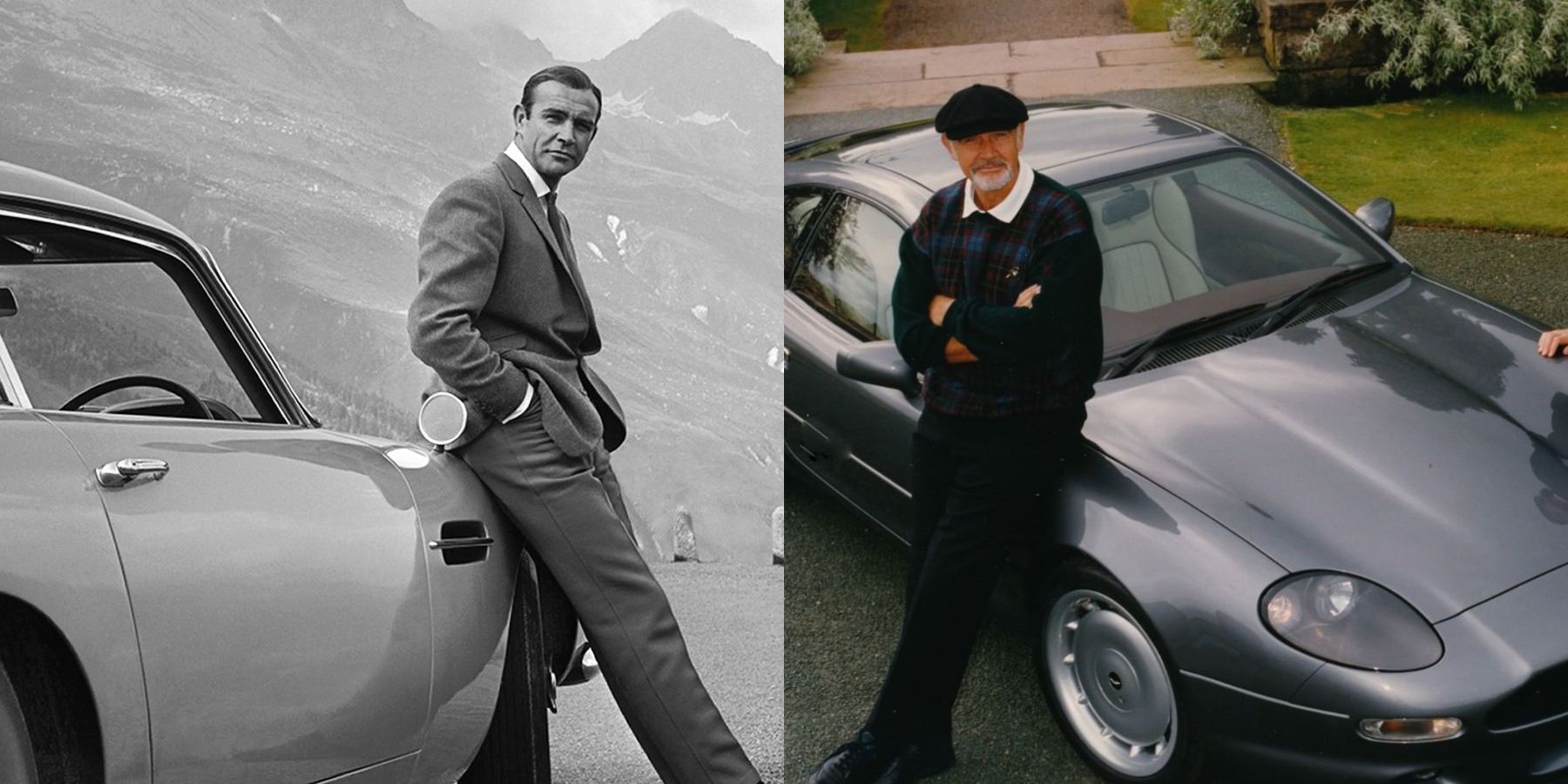 Sean Connery James Bond Astin Martin
