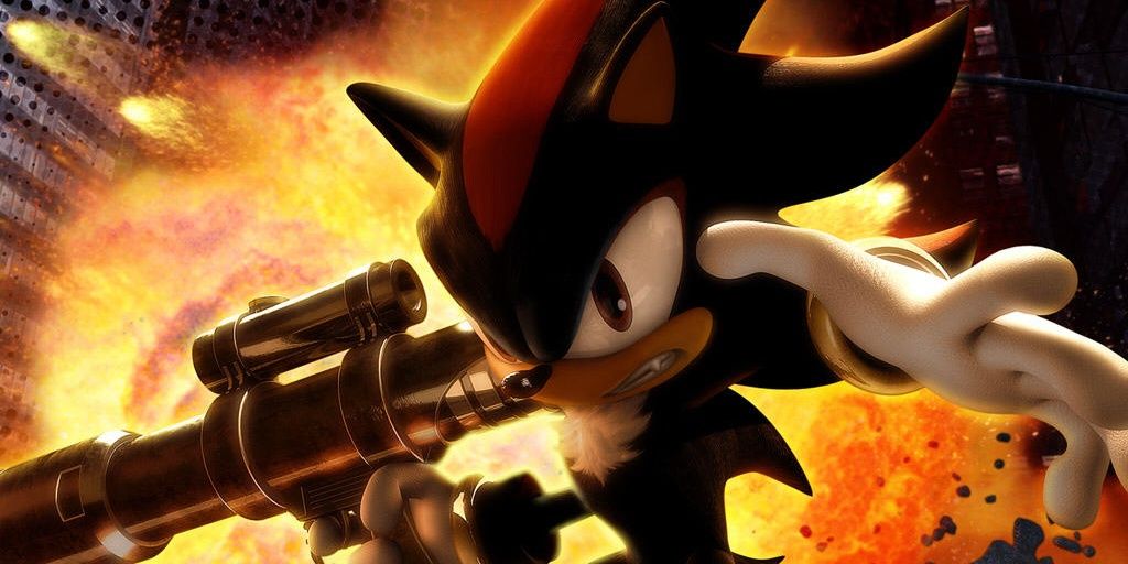 Shadow The Hedgehog video game cover art