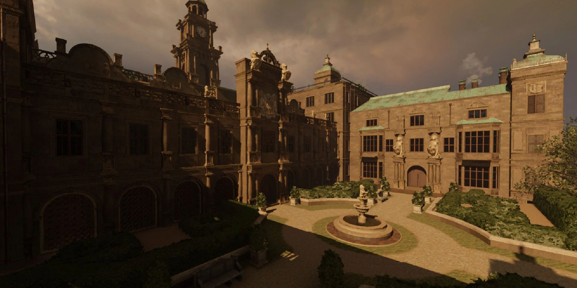 Croft Manor as it appears in Shadow of the Tomb Raider