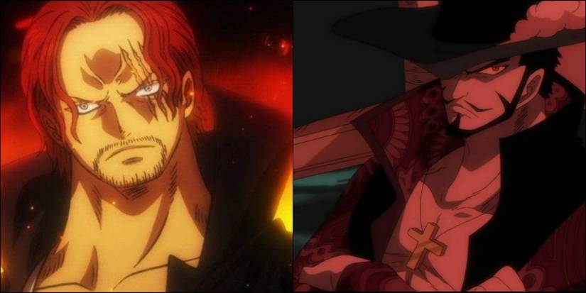 Shanks Vs Mihawk One Piece