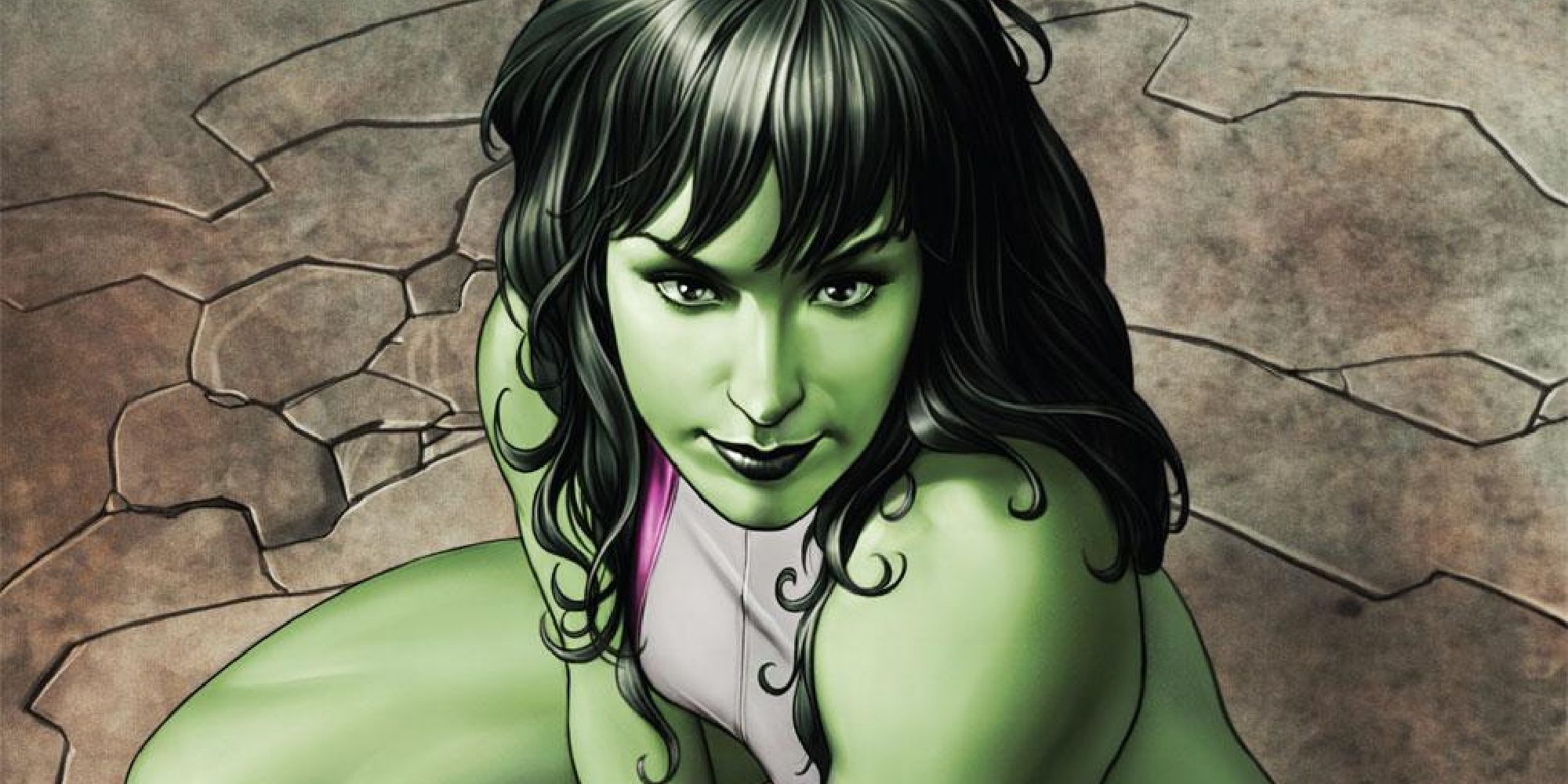 She-Hulk in a cover for the 2004 TPB Single Green Female