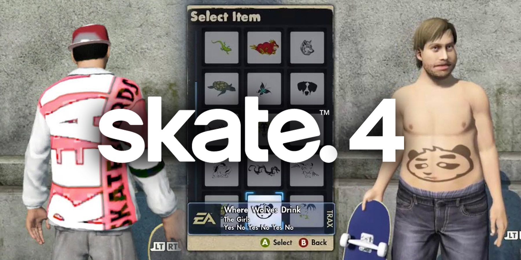 Skate 4 Customization Improvements