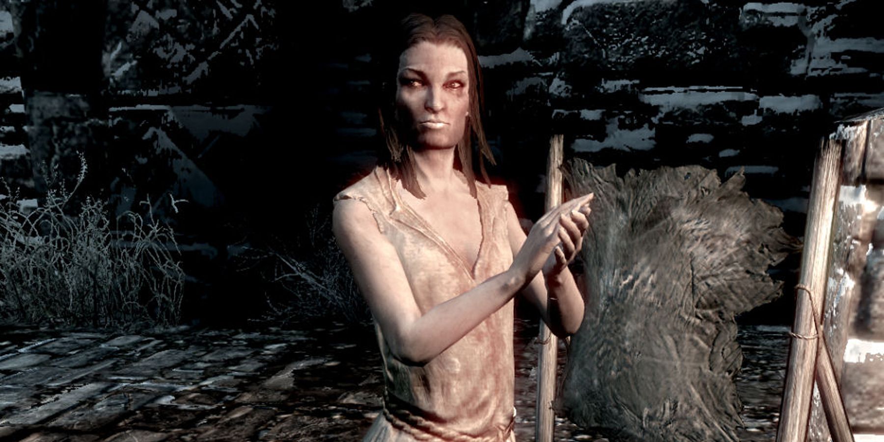 Skyrim beggar NPC Silda the Unseen