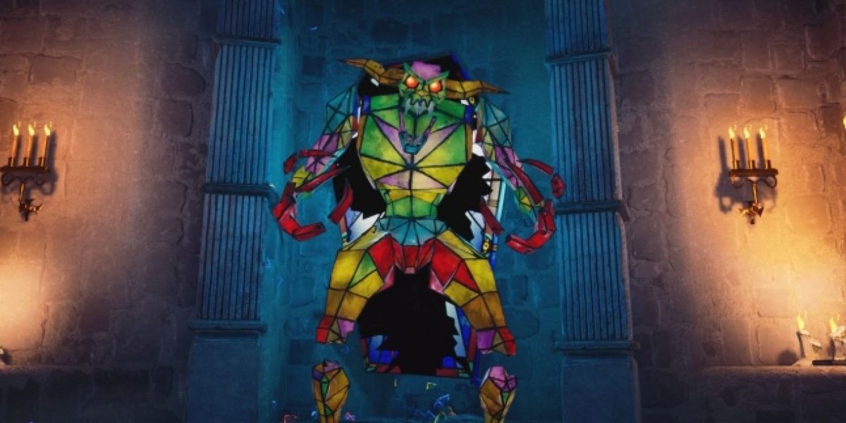 Stained Glass Demon MediEvil