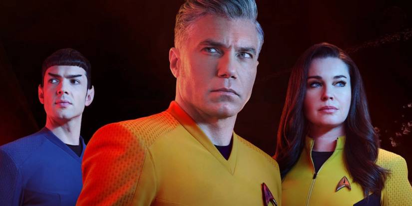Star Trek- Strange New Worlds Episode 1 Review Una and Spock