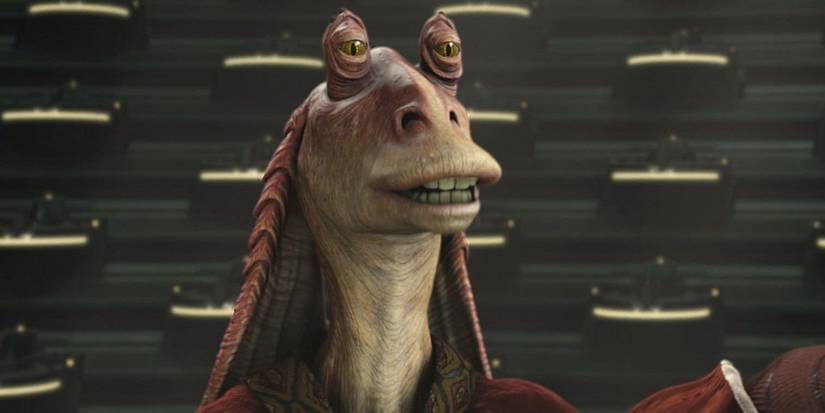 Star Wars Attack of the Clones Jar Jar Binks