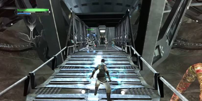 Star Wars The Force Unleashed_Imperial Felucia_Sarlacc Pit_Bridge
