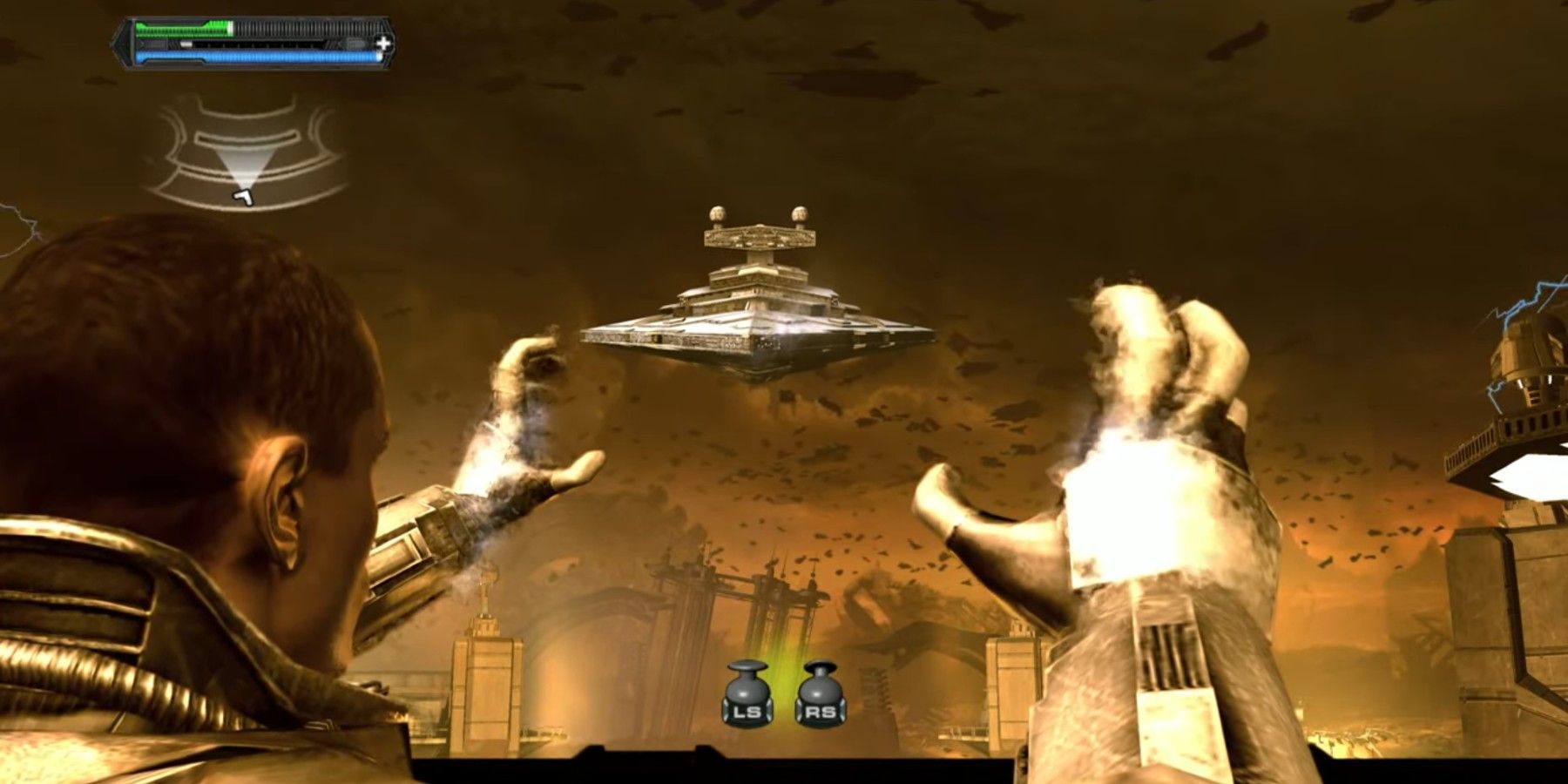 Star Wars The Force Unleashed_Star Destroyer Pull