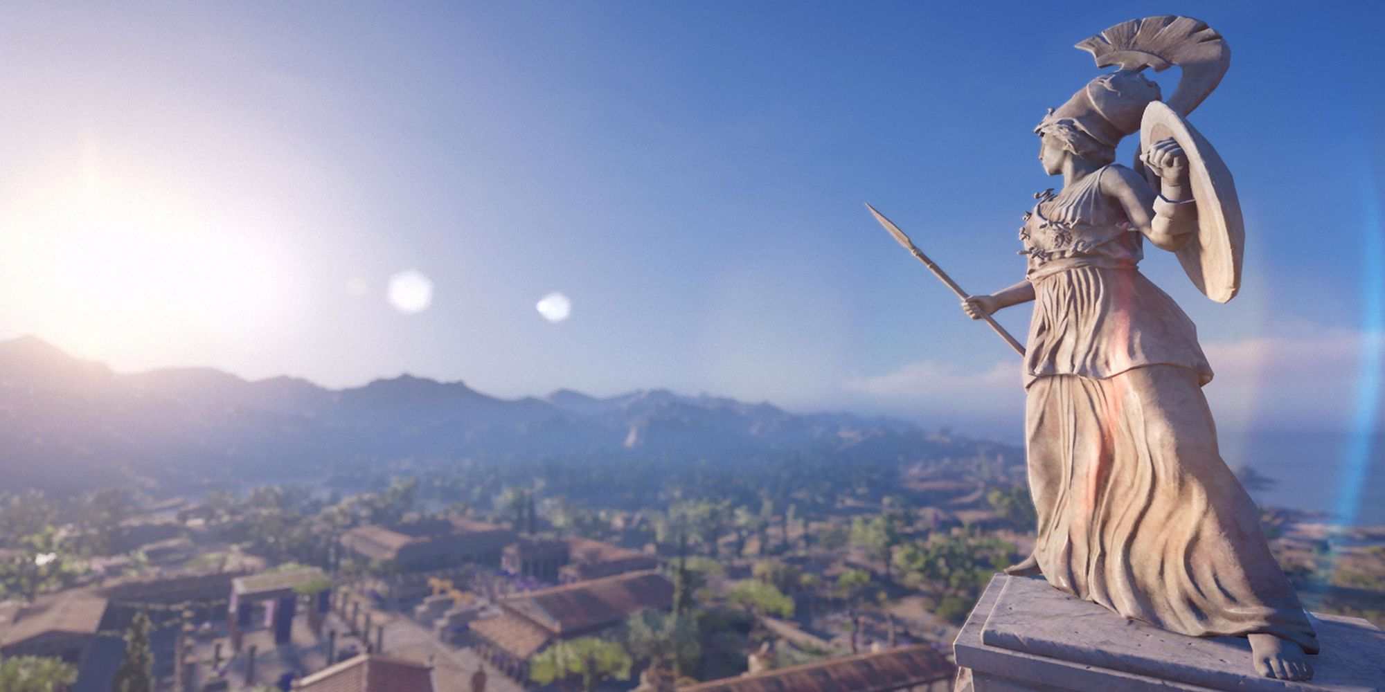 Статуя Афины в Assassins Creed Odyssey
