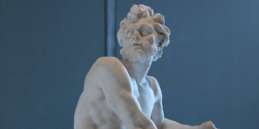 Statue of Greek God Hephaestus