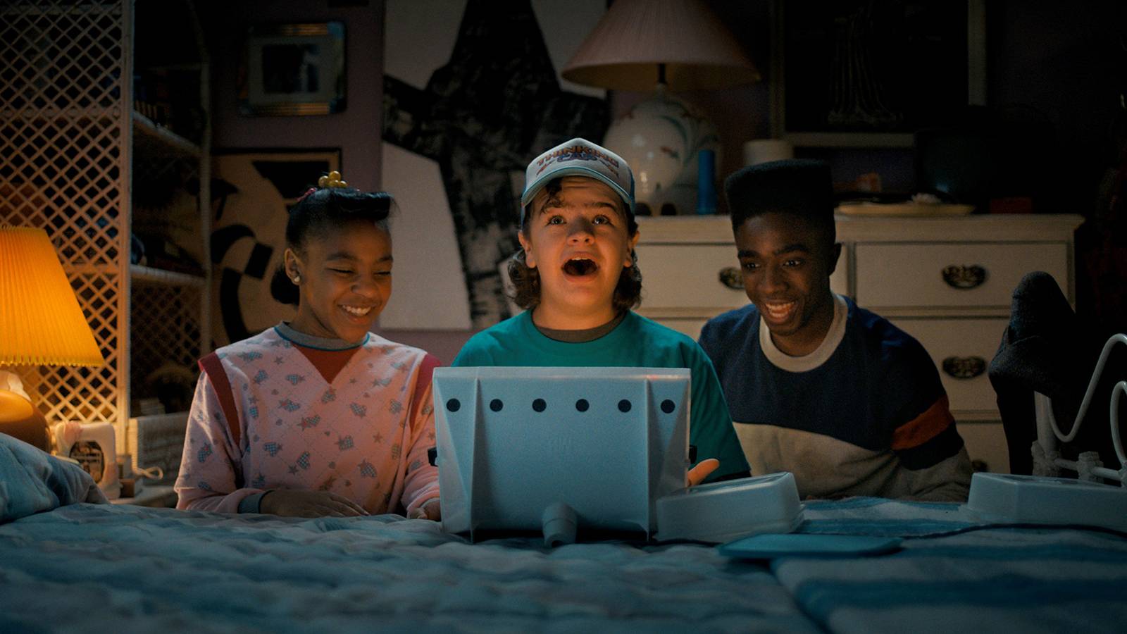 Dustin, Lucas & Erica In Stranger Things Season 4