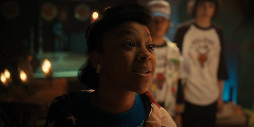 Erica Sinclair (Priah Ferguson) joining the Hellfire Club in Stranger Things season 4