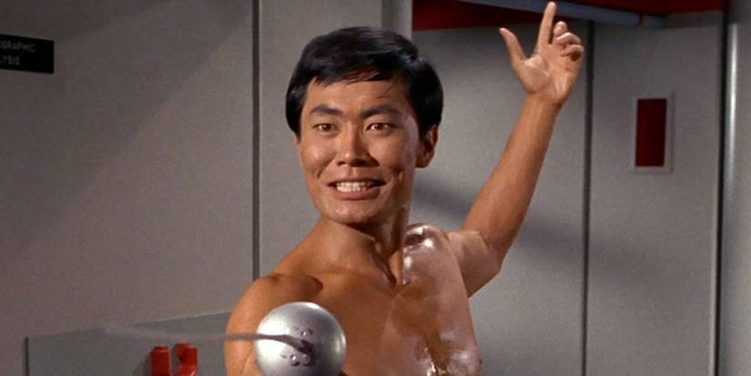 Sulu in The Naked Time