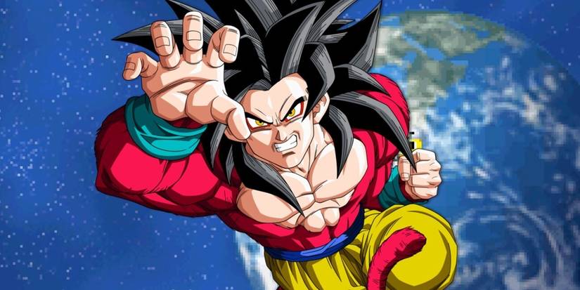 Super Saiyan 4 Goku in Dragon Ball GT