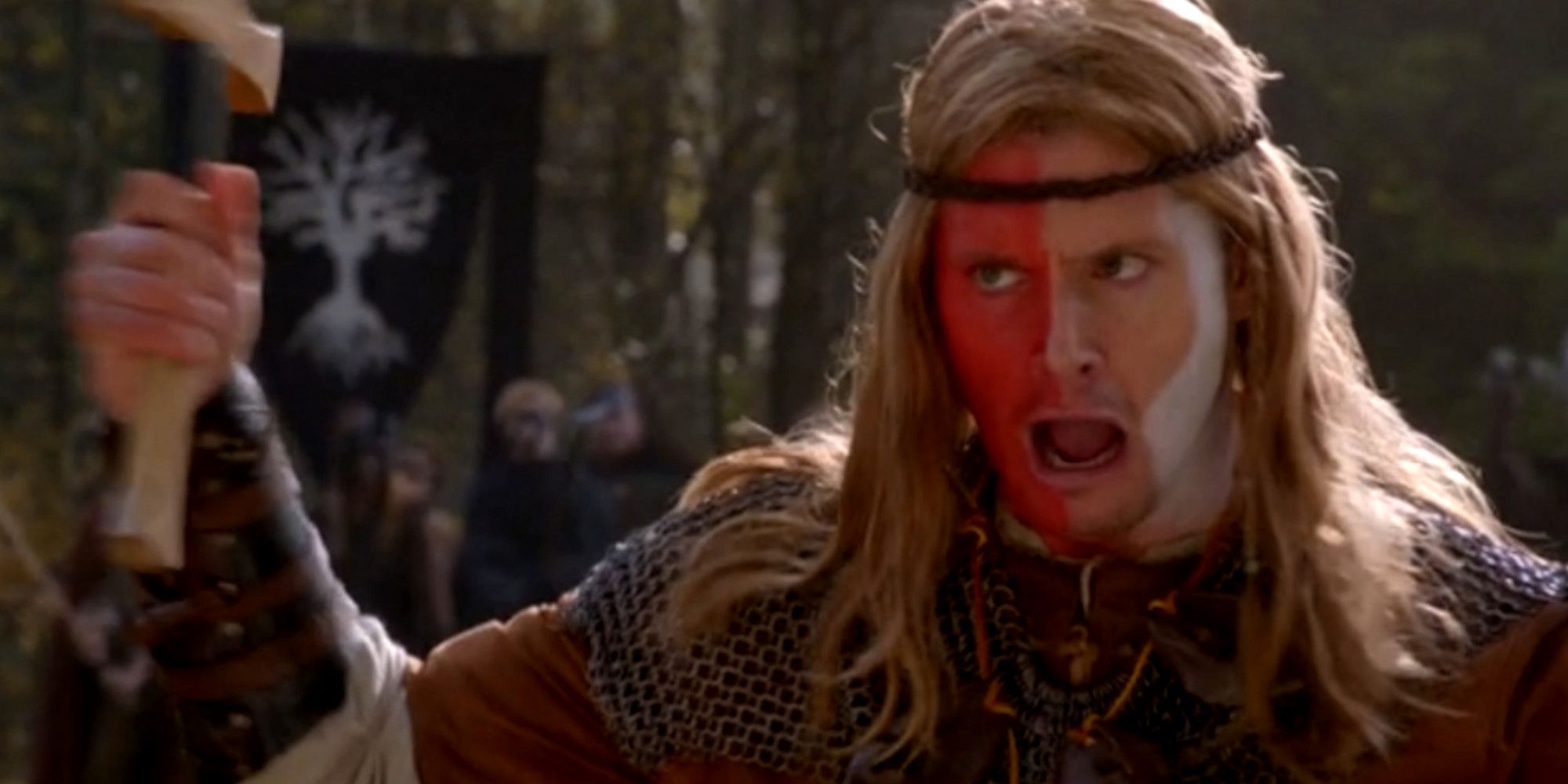 Supernatural Dean Winchester LARPing Braveheart